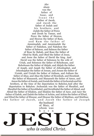 Genealog�a de Jes�s